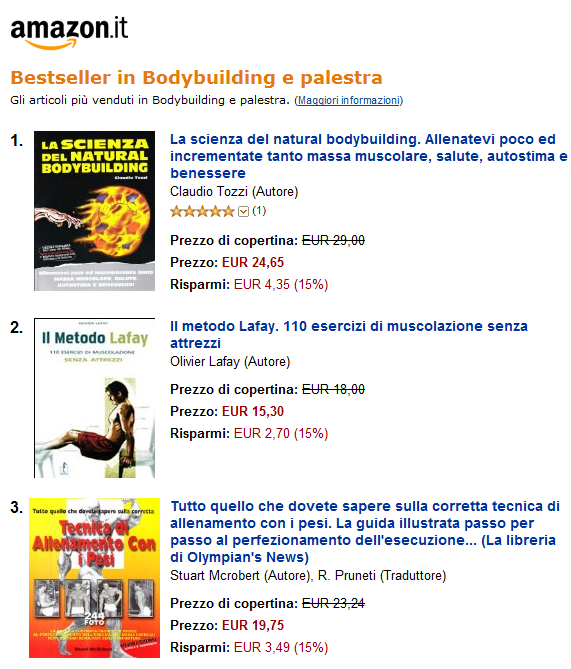 la scienza del natural bodybuilding - metodo biio